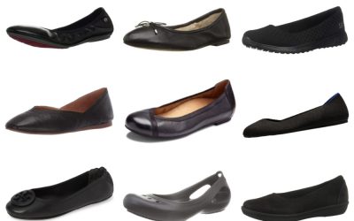 The Best Black Flats for Travel